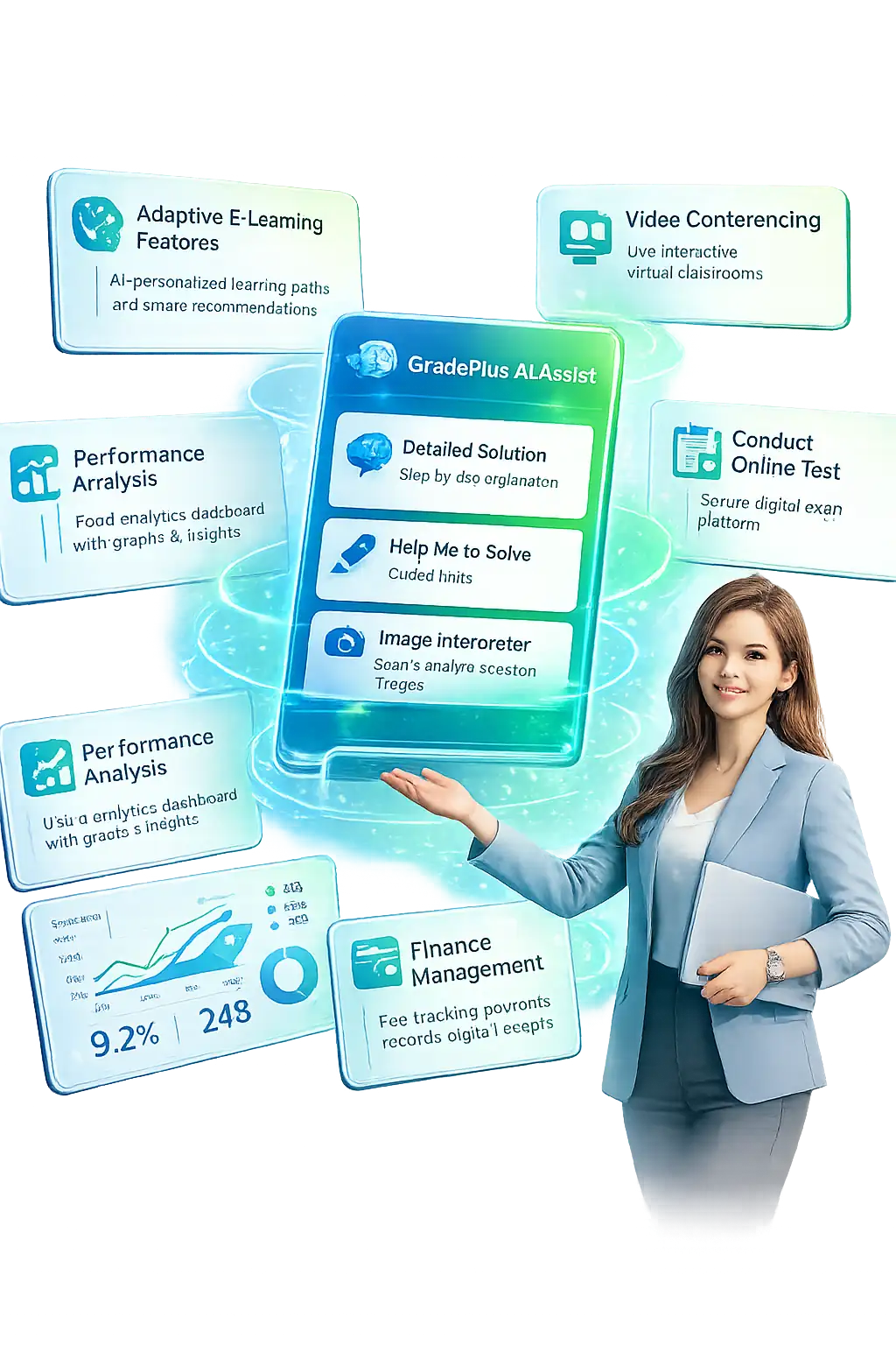 GradePlus School Features